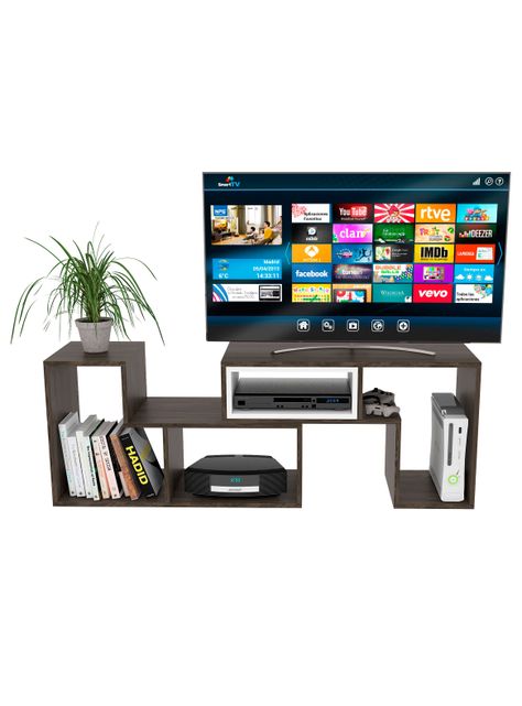 Bar Kava + Rack Extensible TV 40" TuHome-5