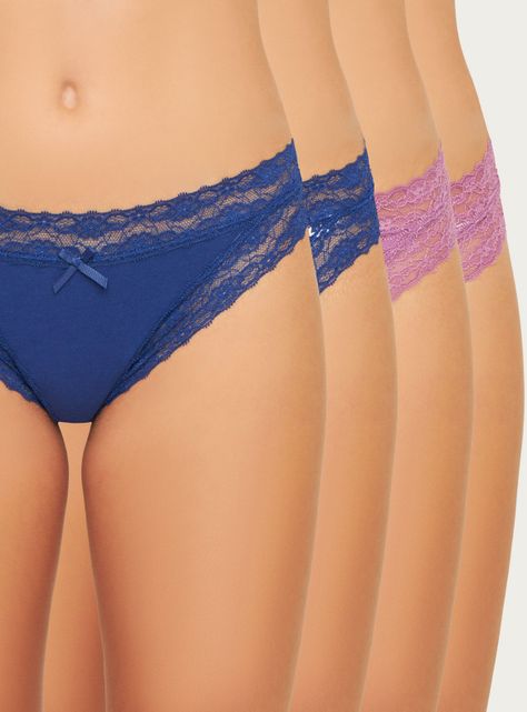 Pack 4 Mini Culotte con Refuerzo Algodón-0