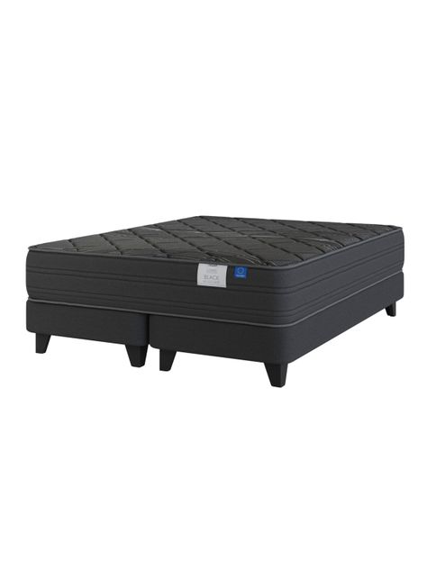 Cama Europea Black Súper King-0