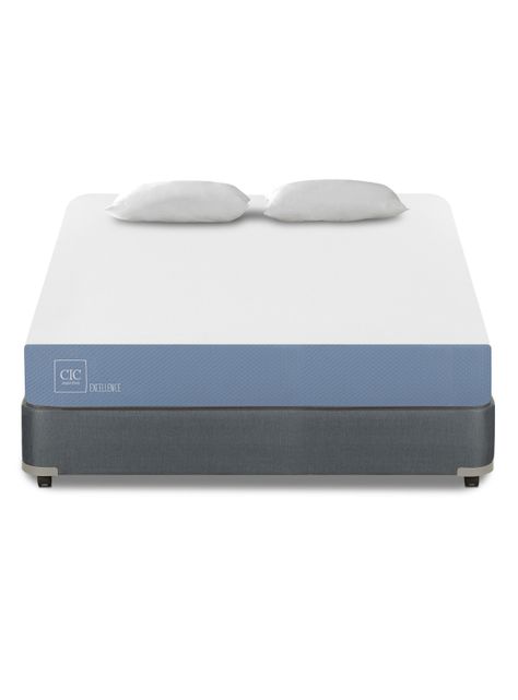 Box Americano 2 Plazas Excellence + Almohadas-2