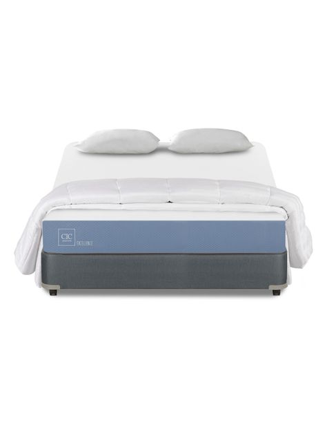 Box Americano 2 Plazas Excellence + Set Textil-2