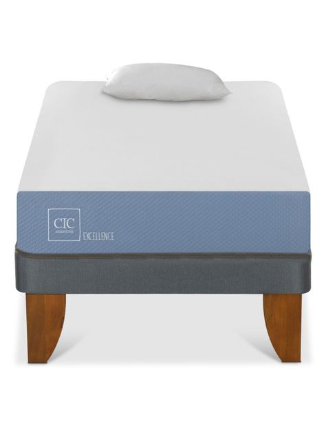 Cama Europea Excellence 1 Plaza + Almohada-2
