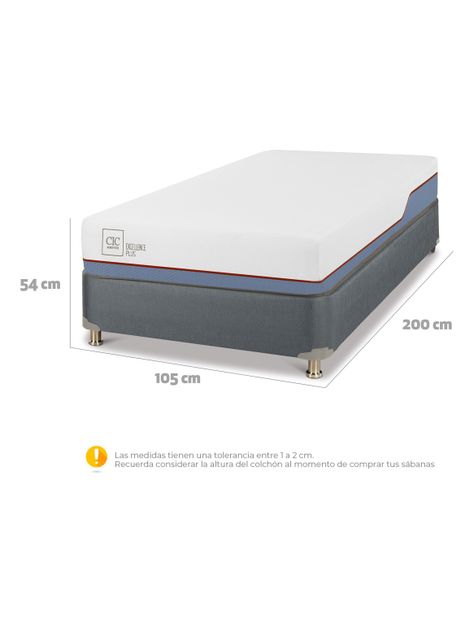 Box Americano 1.5 Plazas Excellence Plus-1