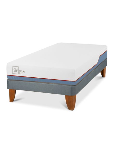 Cama Europea Excellence Plus 1.5 Plazas-0
