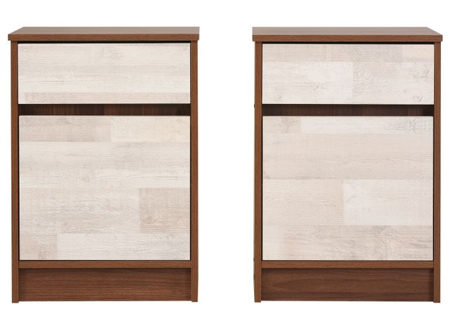 Set Muebles Legno: Respaldo 2 Plazas + Veladores-3