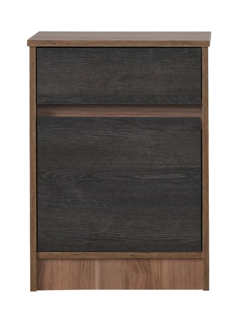 Set Muebles Espresso Respaldo Single + Velador-3