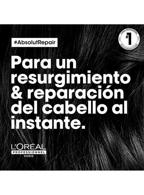 Set Absolut Repair Reparación y Nutrición Cabello Dañado y Seco Shampoo 500ml + Máscara 500ml-1