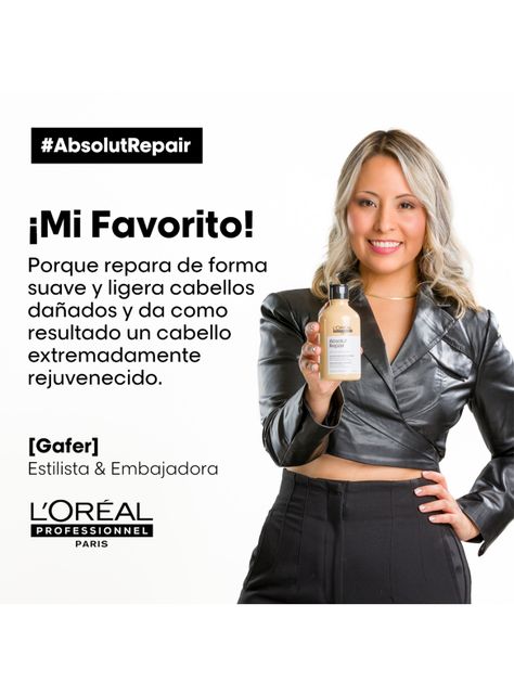 Set Absolut Repair Reparación y Nutrición Cabello Dañado y Seco Shampoo 500ml + Máscara 500ml-5