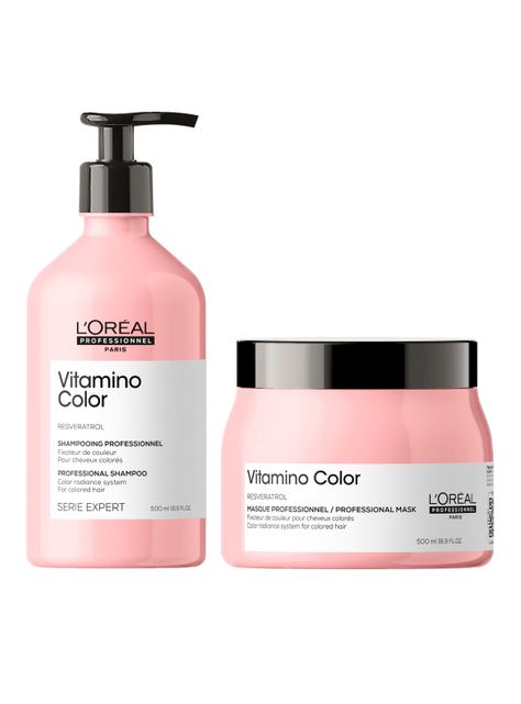 Set Vitamino Color para Color Duradero Shampoo 500ml + Máscara 500ml-0
