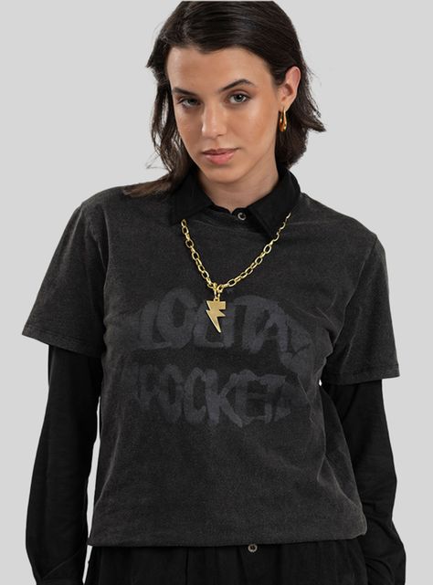 Polera Boca Grafito-0