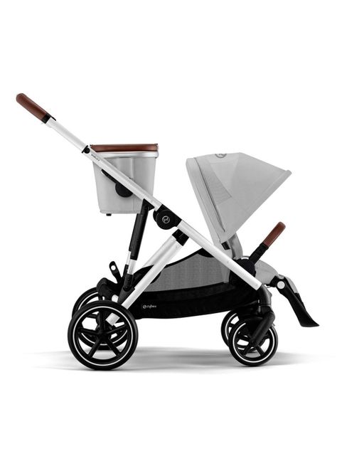 Coche Gazelle Slv Gris-2