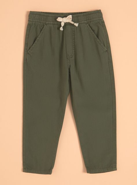 Pantalón Elasticado con Cordón-0
