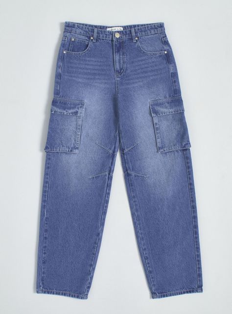 Jeans Cargo con Lavado-2