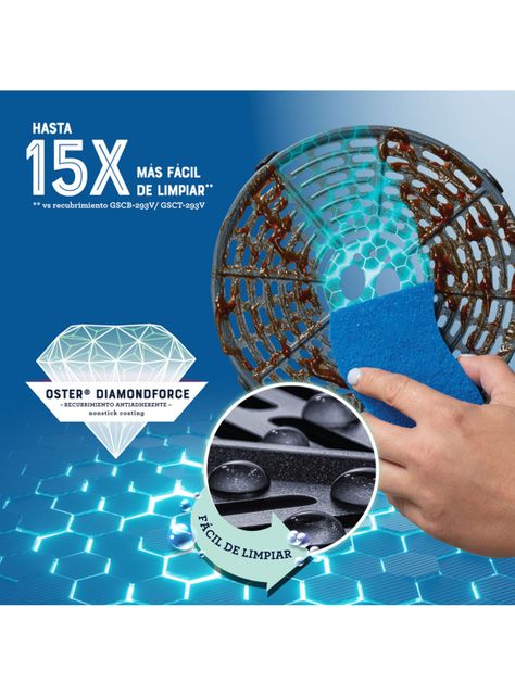 Freidora de Aire Digital 4 Litros DiamondForce CKSTAF40DDF-3
