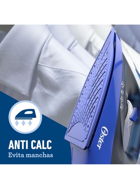 Plancha de Vapor con Base Antiadherente 6003-1