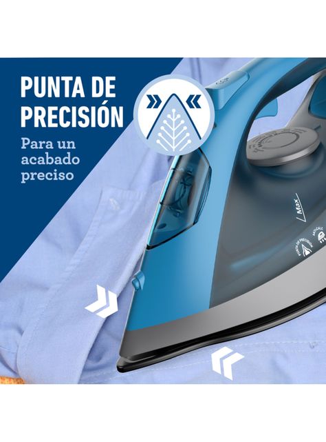 Plancha de Vapor con Base de Cerámica 6052-2