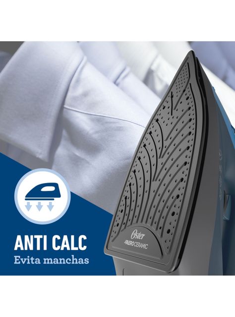Plancha de Vapor con Base de Cerámica 6052-1