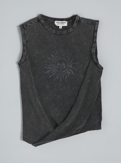 Polera Tank Frontal Print-2