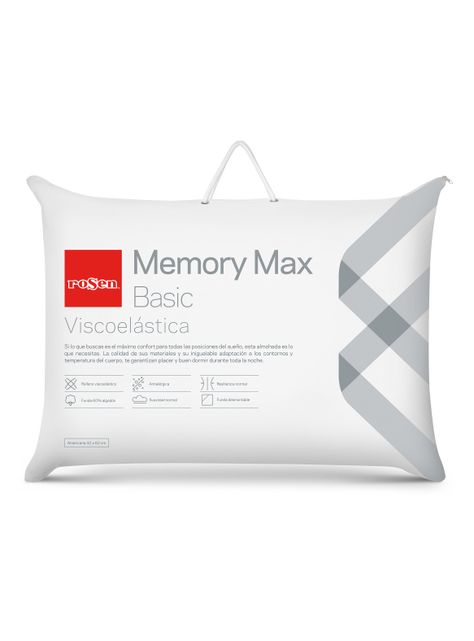 Almohada Memory Max Americana 42 x 62 cm-2