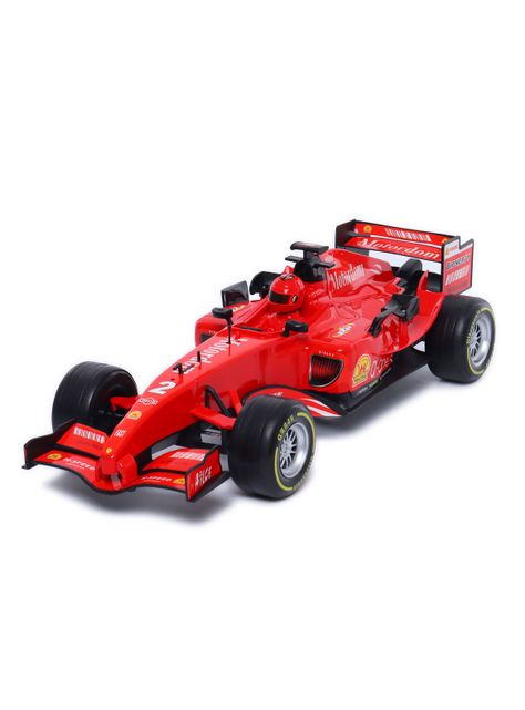 Auto a Batería F1 Friccion 1:10 Luz Sonido Try Me Rojo-0