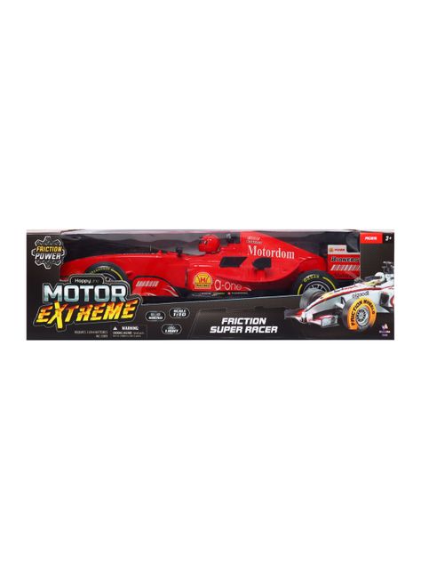 Auto a Batería F1 Friccion 1:10 Luz Sonido Try Me Rojo-2