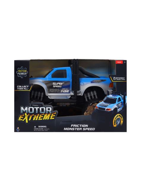 Camion Pick Up Friccion 50 cm Azul-0