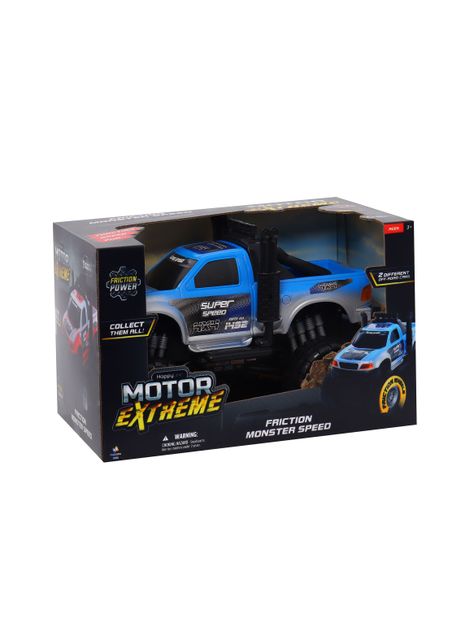 Camion Pick Up Friccion 50 cm Azul-1