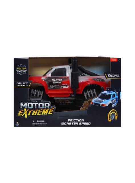 Camion Pick Up Friccion 50 cm Rojo-2