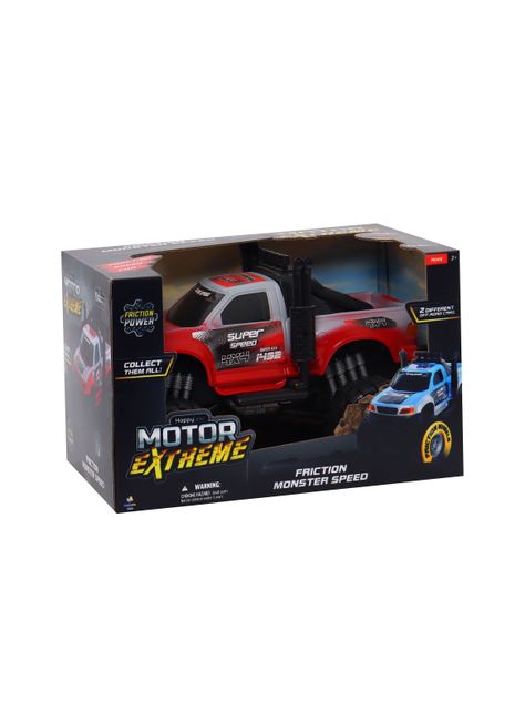 Camion Pick Up Friccion 50 cm Rojo-3