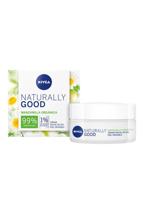 Crema Nivea Facial Naturally Good Manzanilla 50 ml-0