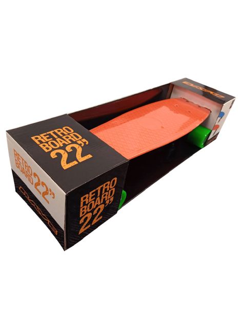 Retro Skateboard 22" Naranjo-2