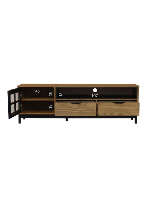 Rack Pilar Tv 43" 2C-4