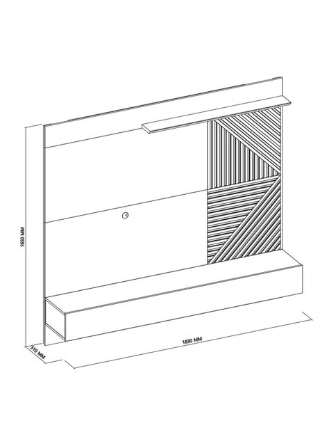 Panel Tv 65" Arezzo-1