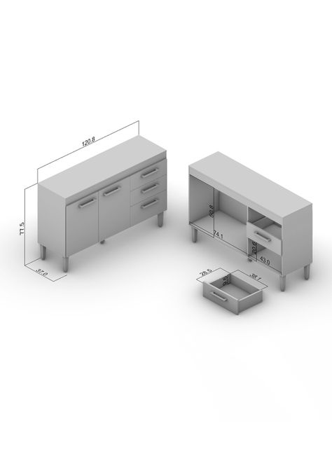 Mueble Base Opie 120 cm-1
