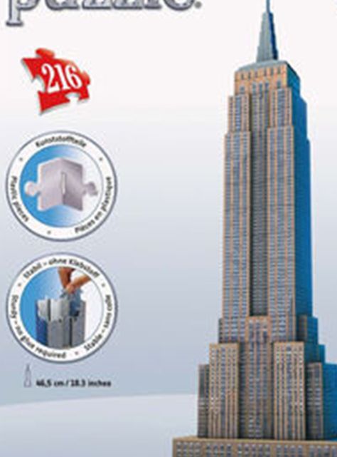 Ravensburger Puzzle 3D Empire Sate Building Caramba-1