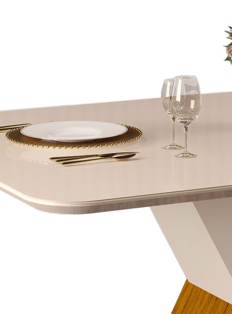 Juego de Comedor Rubi Lia + 6 Sillas-3
