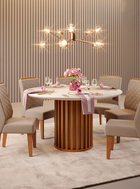 Juego de Comedor Viena Lidia 6 Sillas-4
