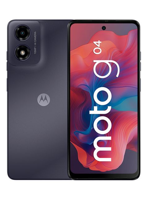 Smartphone Moto G04 128GB 6.6" Negro Liberado-0