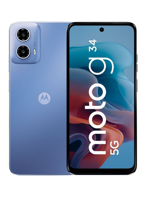 Smartphone Moto G34 5G 256GB 6.5" Azul Liberado-0