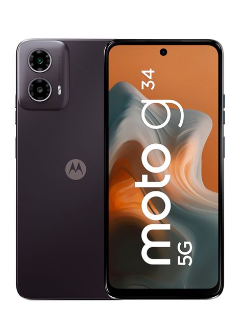 Smartphone Moto G34 5G 256GB 6.5" Liberado Negro-0