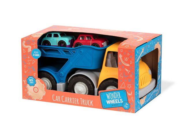 Wonder Wheels Camión Porta Autos Caramba-1