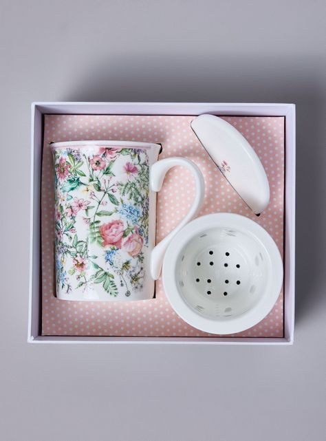 Taza Provenzal con Filtro Rosa-2