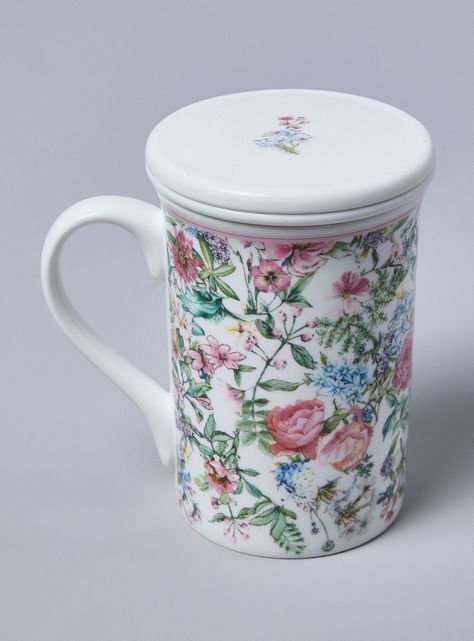 Taza Provenzal con Filtro Rosa-0