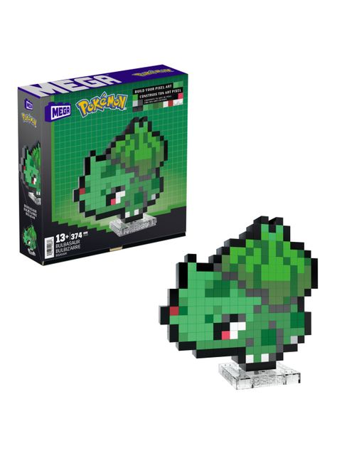 Set de Construcción Pokémon Bulbasaur Pixel Art-0
