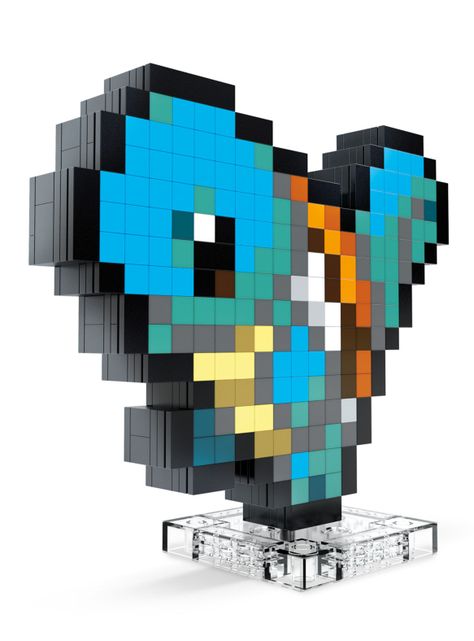Set de Construcción Pokémon Squirtle Pixel Art-1