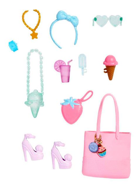 Paquete de Accesorios Temáticos Sorpresa para Muñeca + 11 Accesorios-3