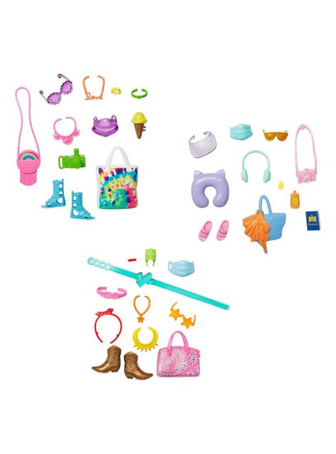 Paquete de Accesorios Temáticos Sorpresa para Muñeca + 11 Accesorios-5