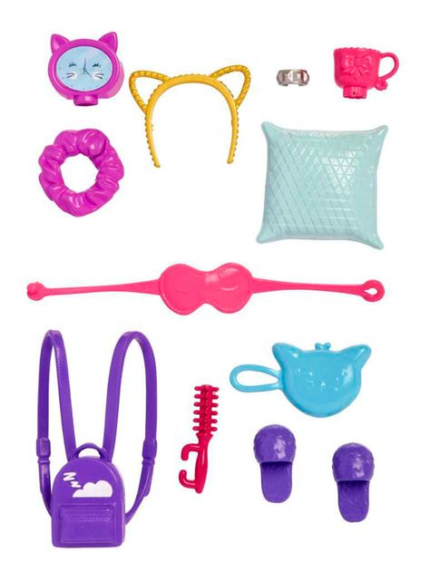 Paquete de Accesorios Temáticos Sorpresa para Muñeca + 11 Accesorios-1