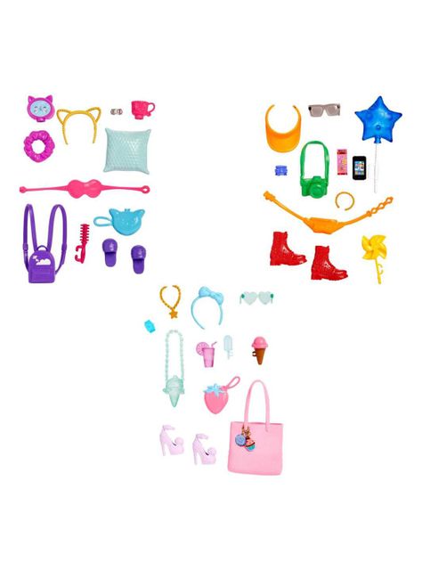 Paquete de Accesorios Temáticos Sorpresa para Muñeca + 11 Accesorios-4