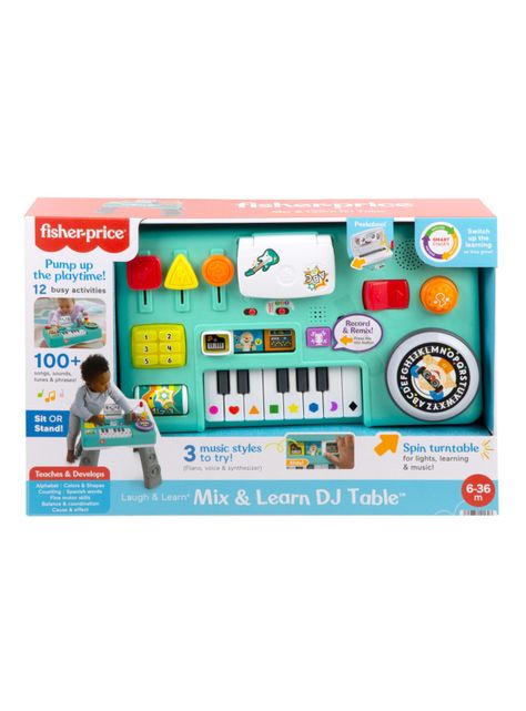 Juguete para Bebés Ríe y Aprende Mesa Musical Aprende Conmigo-4